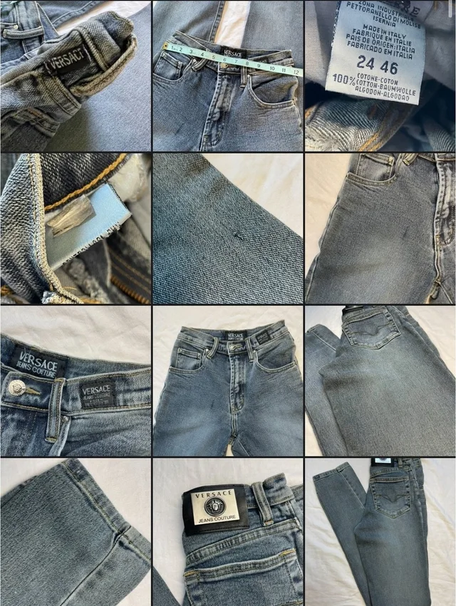Versace Vintage Jeans Couture Women’s Jeans in blue Denim from Poshmark