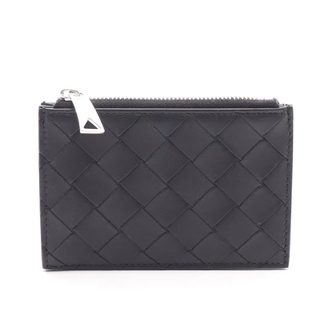Bottega Veneta Intrecciato Leather Card Case in Woven leather from LuxUness