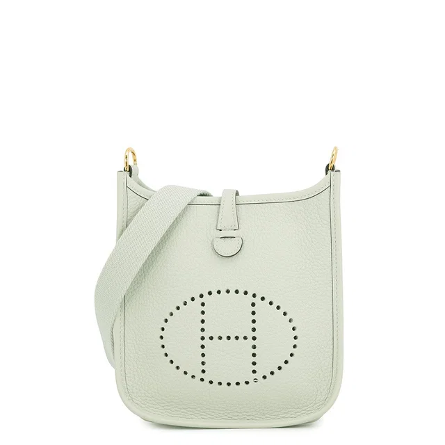 Hermès Evelyne Long Grineve Taurillon Clemence Size TPM in Clemence leather from GALLERY RARE