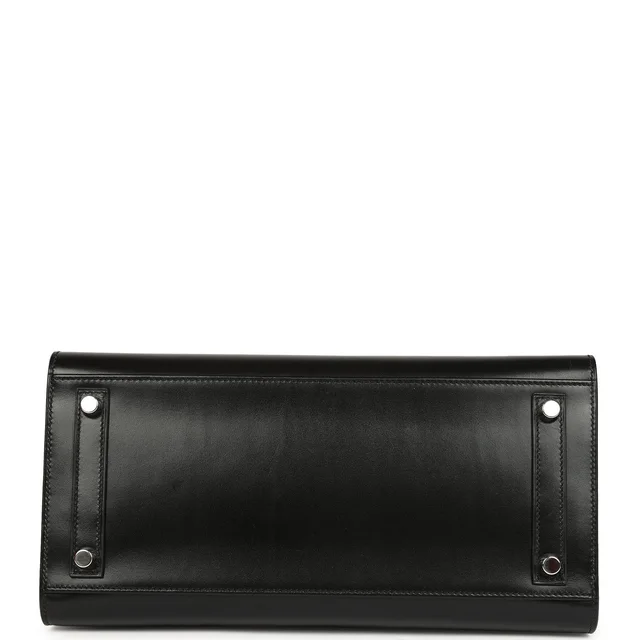 Hermès Birkin Sellier 30 Black Box Palladium Hardware in Black Calfskin from Madison Avenue Couture, photo 6 of 9