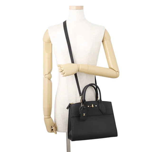 Louis Vuitton City Steamer NoirM55639 Calf Leather Size MINI in Calfskin from GALLERY RARE, photo 7 of 20