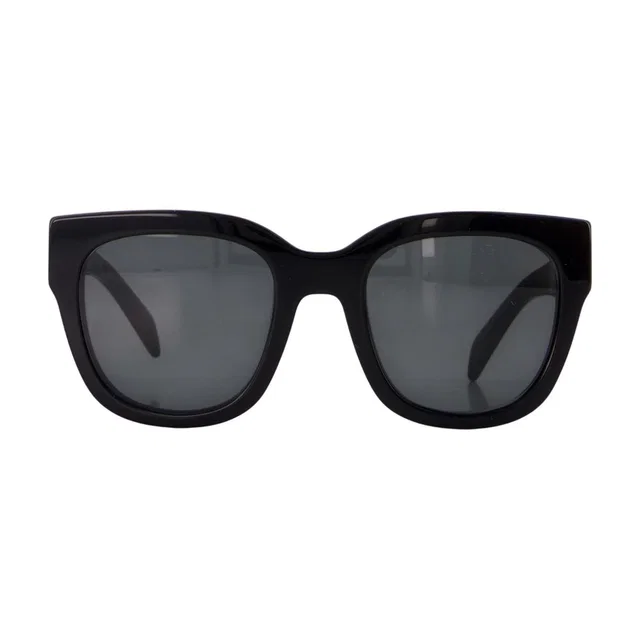 Prada 0prc04s-16k08z52 Acetate Sunglasses — Black in Black from HEWI