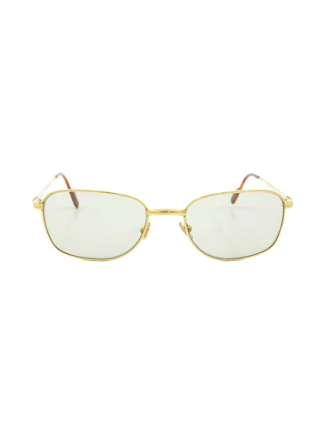 1980s Cartier Aube 54-19 Gold Sunglasses in Gold from Arcade Vintage