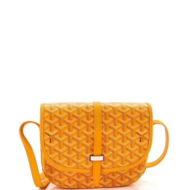 Goyard Belvedere II Messenger Bag Coated Canvas PM in yellow Coated canvas from Rebag, photo 7 of 7