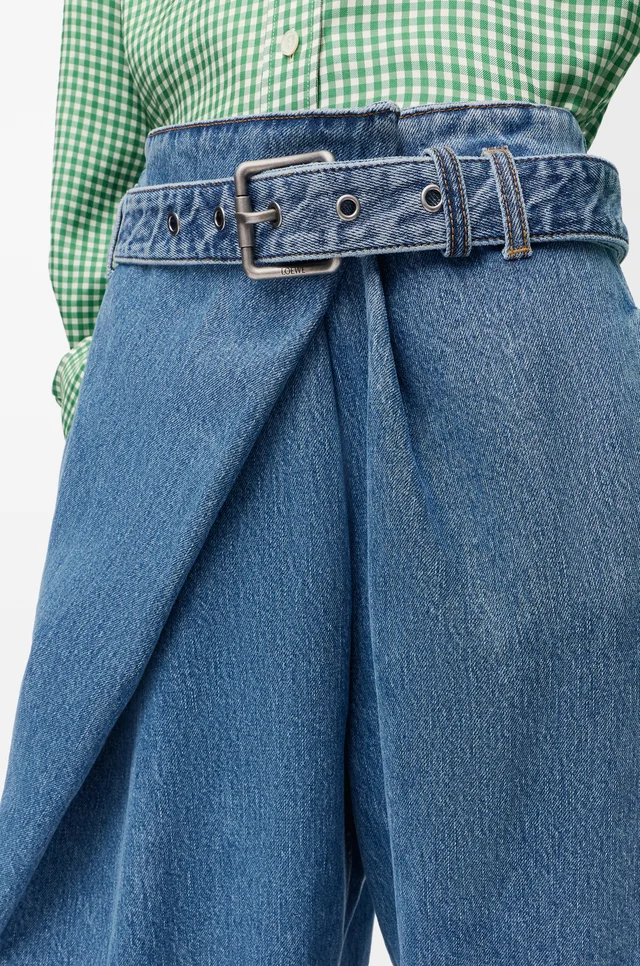 Loewe Draped jeans in denim, photo 6 of 6 from SENSER