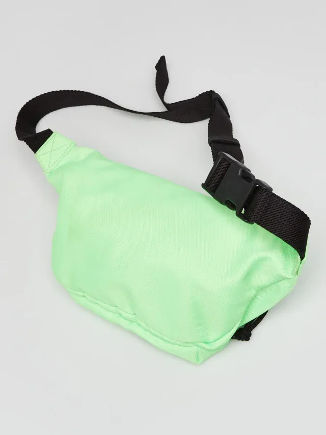Balenciaga Verde Fluo Recycled Nylon Logo Embroidered Wheel Belt Bag in Nylon from Yoogis, photo 4 of 13