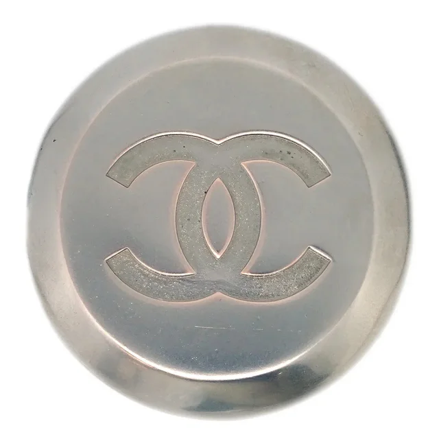Chanel Scarf Ring Silver 99P in Silver from AMORE Vintage Tokyo