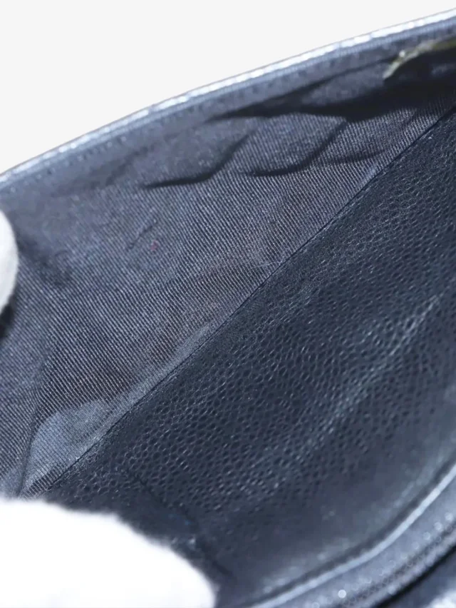 Chanel Black 2013 caviar quilted Wallet on Chain in Black Caviar leather from Sign of the Times, photo 6 of 14