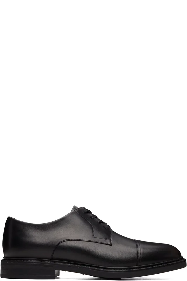 Black Asher Captoe Derbys, image 1 of 1 from SSENSE