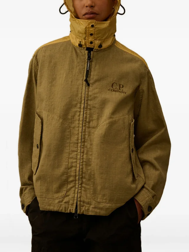 C.P. Company Rafia-R mixed Goggle jacket, photo 2 of 2 from FARFETCH