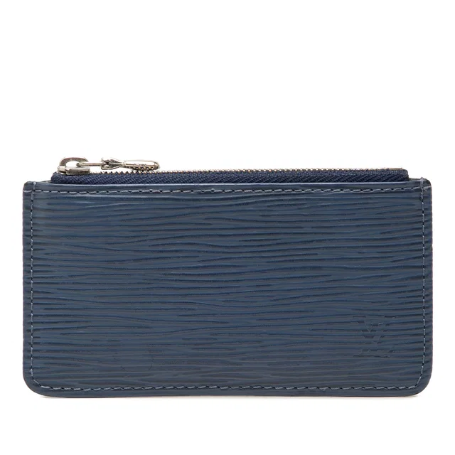 Blue Louis Vuitton Epi Key Pouch in Blue Leather from Designer Revival