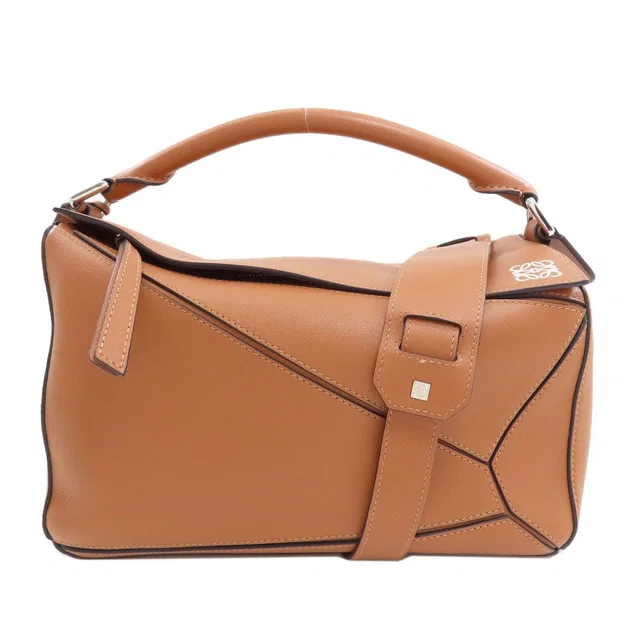 Loewe Puzzle Bag 2-Way Handbag Calfskin in Calfskin from The Reluxe