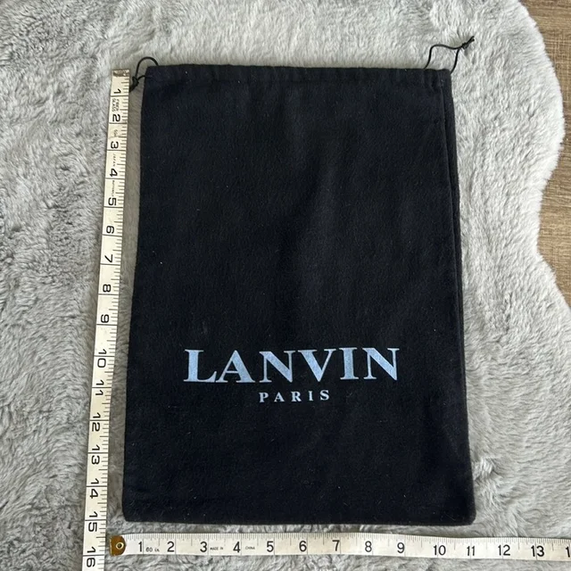 Lanvin Fleece Dust Bag in blue|black from Poshmark