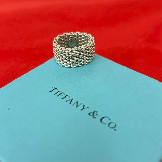 Tiffany & Co. Somerset Ring 925 Sterling Silver in Silver from The Reluxe