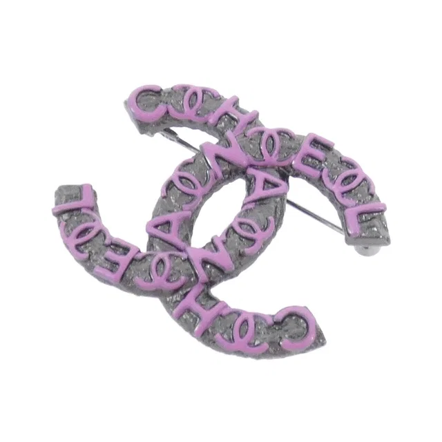 Chanel Brooch Pink in Pink from The Reluxe