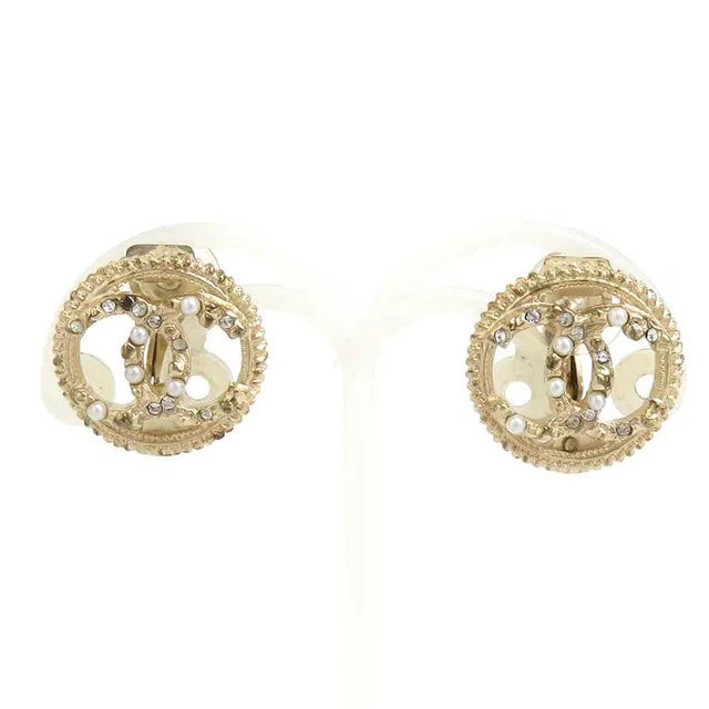 Chanel Earrings CC Logo from The Reluxe
