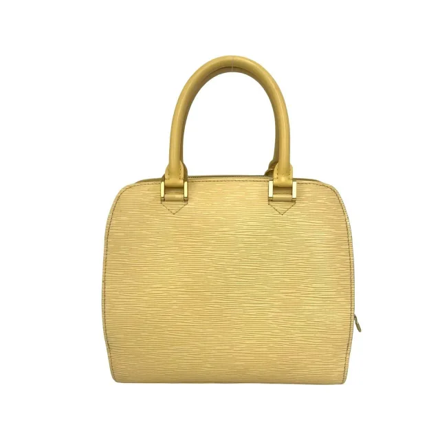 Louis Vuitton Pont Neuf Epi Handbag in Yellow Leather from LuxUness, photo 3 of 10