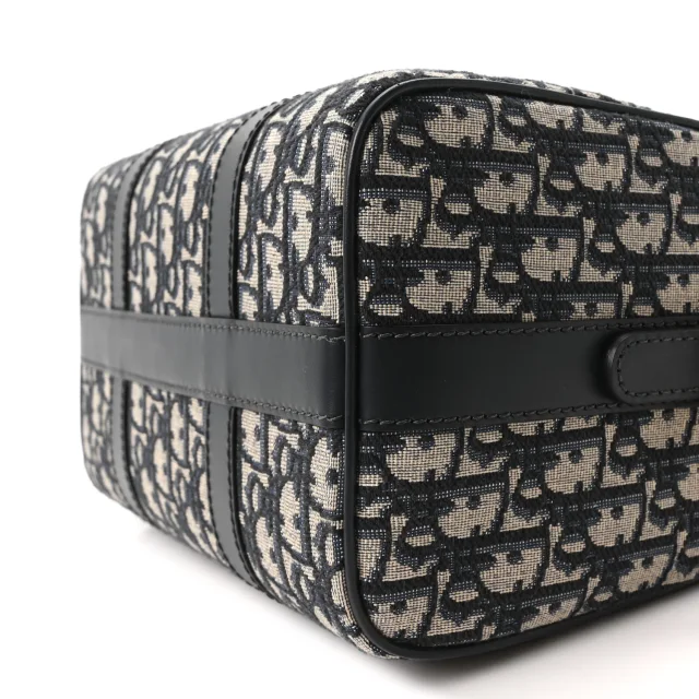 Dior Oblique Groove 25 Bag Blue in Blue Coated canvas from FASHIONPHILE, photo 10 of 10