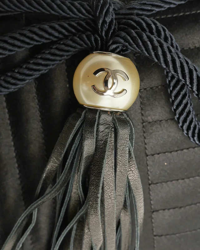 Chanel CC Tassel Bag in Satin from A Retro Tale, photo 6 of 10