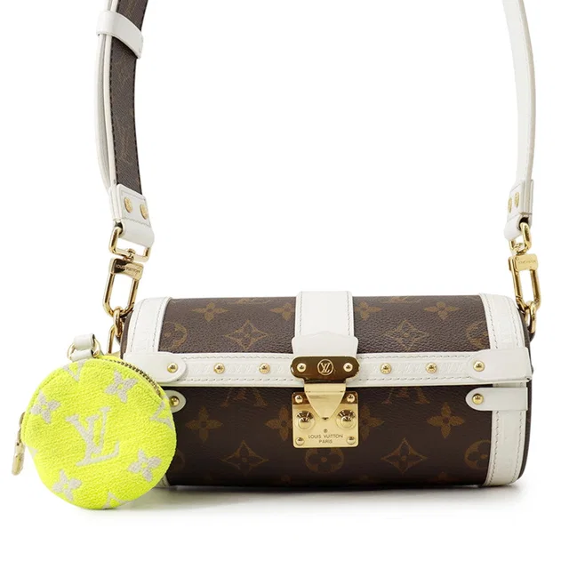 Louis Vuitton Papillon Trunk Shoulder Bag BrownM81485 Monogram Leather in Leather from GALLERY RARE