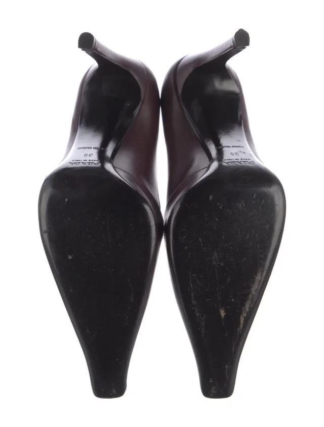 Prada shoes in Purple Leather from The RealReal, photo 5 of 5