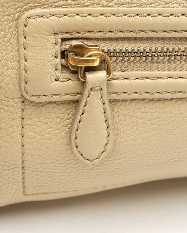 Celine Luggage Mini Bag in Caviar leather from A Retro Tale, photo 6 of 12