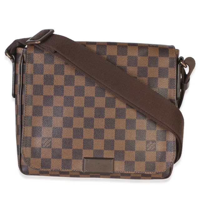 Louis Vuitton Damier Ebene Canvas Brooklyn PM in Brown Canvas from myGemma