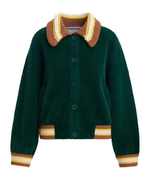Essentiel Antwerp Long-sleeve open-front knit cardigan from SENSER, photo 1 of 1