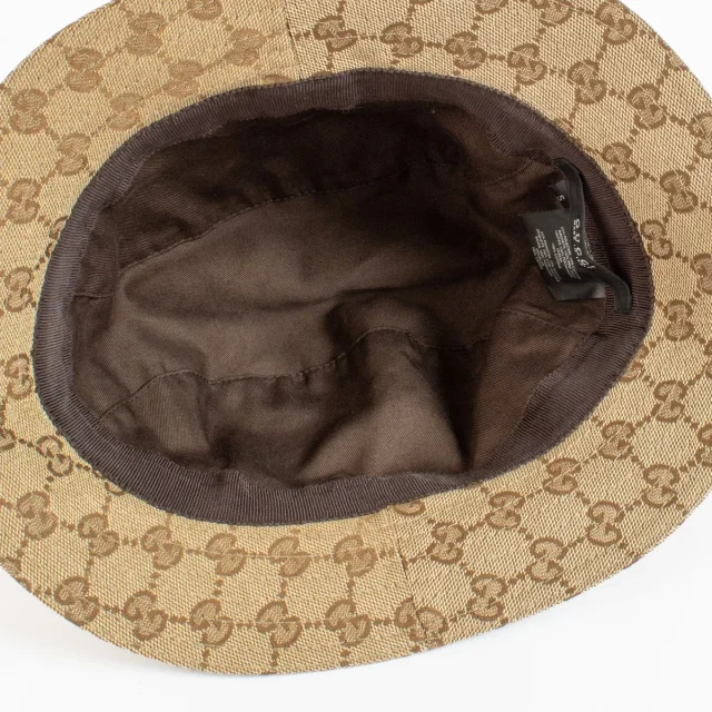 Gucci GG Canvas Bucket Hat - Size S in Canvas from Labellov, photo 3 of 4