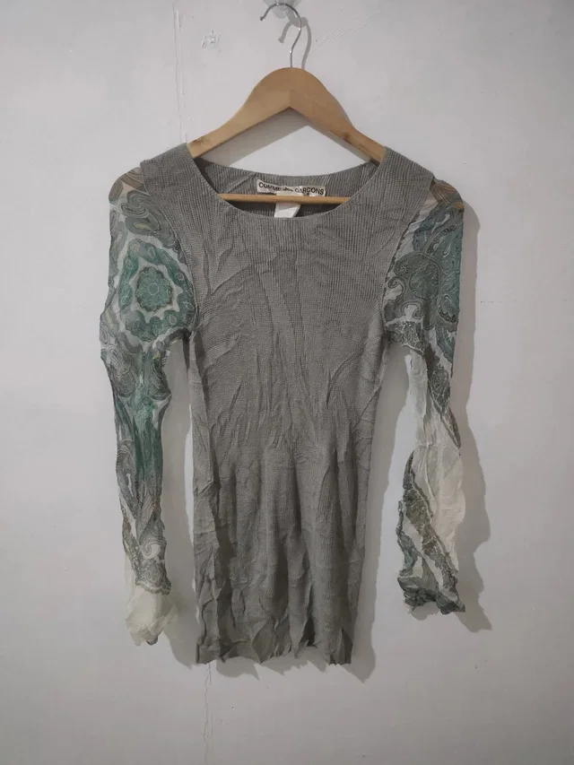 Vintage 1993 Comme Des Garcons Top in gray from Grailed