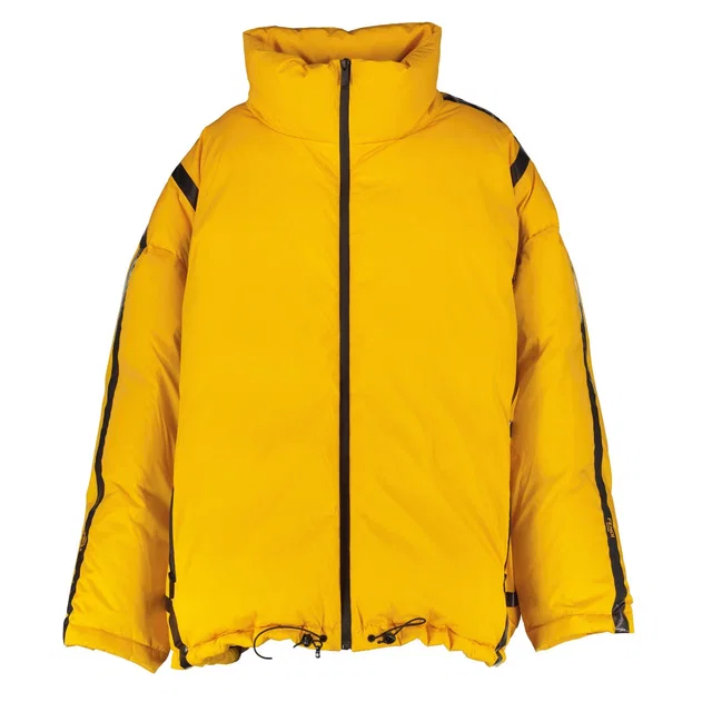 Fendi Yellow Puffer Jacket - Size S in Yellow from Labellov