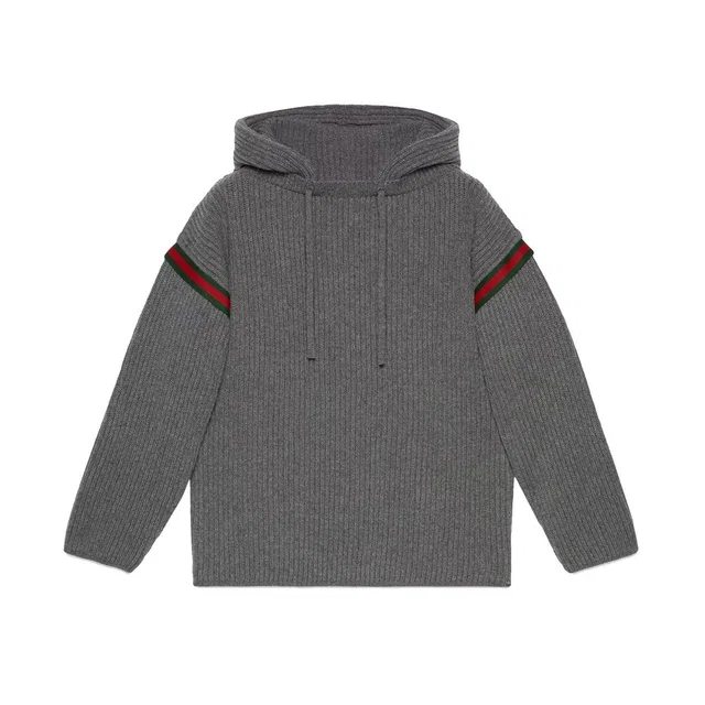 Gucci Gray Cashmere Sweatshirt in Grey Cashmere from HEWI