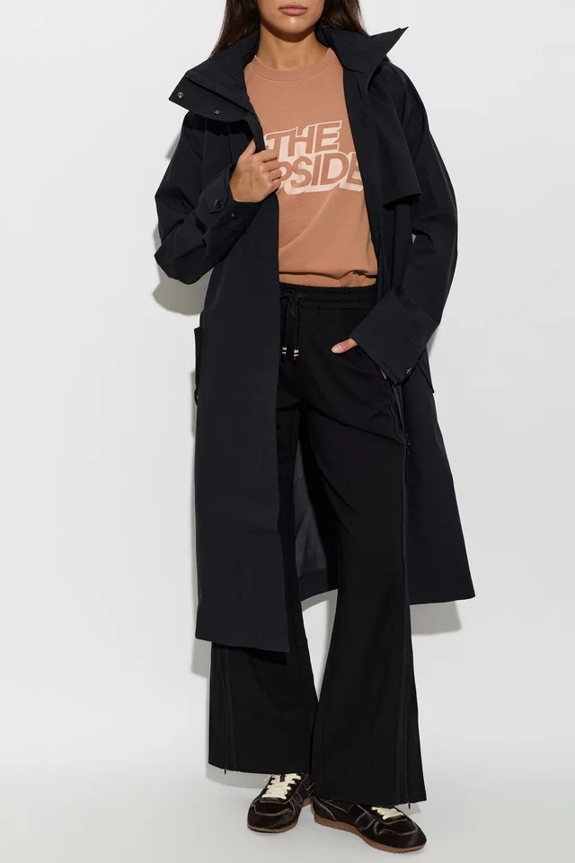 The Upside James Belted Hooded Coat, photo 3 of 5 from SENSER