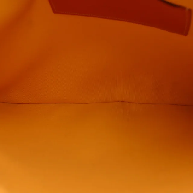 Goyard Goyardine Senat Pochette MM Orange in Orange Coated canvas from FASHIONPHILE, photo 5 of 7