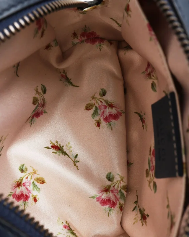 Gucci GG Marmont Denim Pouch in Denim from A Retro Tale, photo 6 of 6