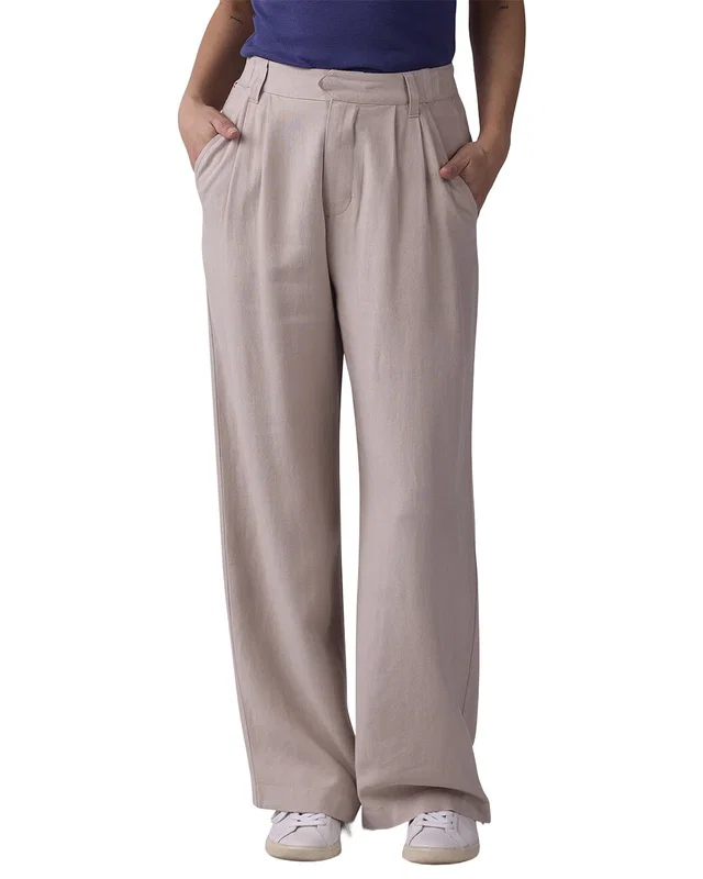 The Normal Brand Leukos Linen-Blend Trouser, image 1 of 1 from Gilt