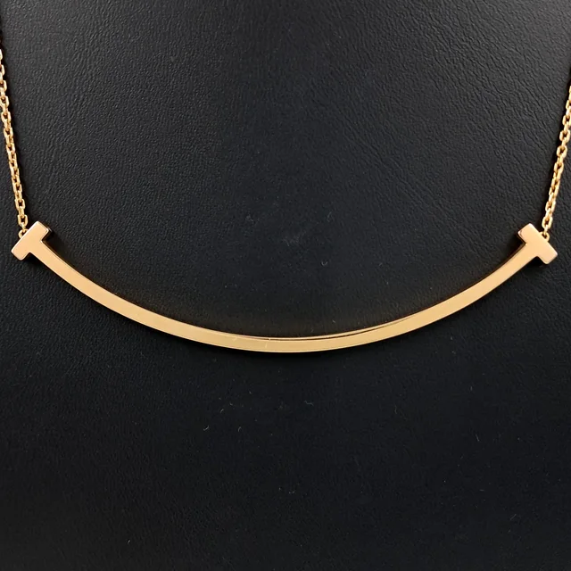 Tiffany T Smile Necklace (Extra Large) from GUGUS