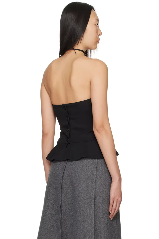 Beaufille Black Francis Tank Top, photo 3 of 4 from SSENSE