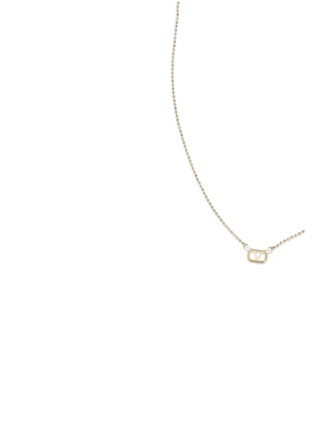 Valentino Garavani Ovalette Necklace — Gold Brass Necklaces in Gold from HEWI, photo 3 of 3