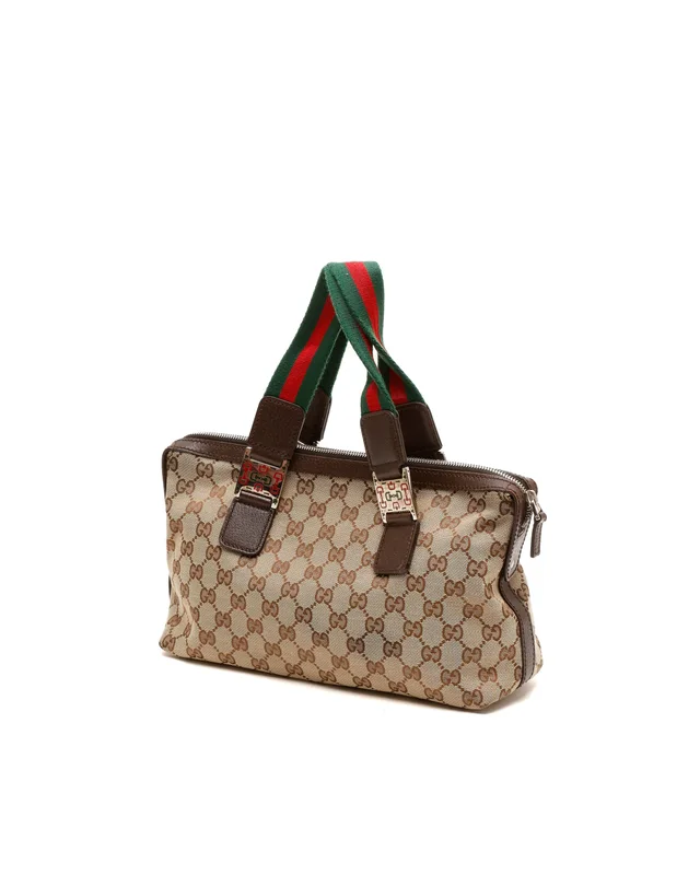 Gucci GG Sherry Web Bag in Canvas from A Retro Tale, photo 3 of 7