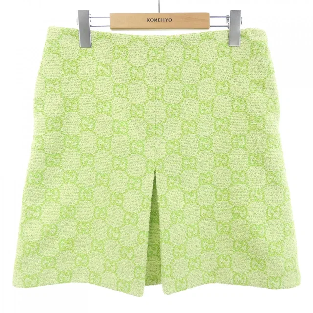 Gucci Skirt Green in Green from The Reluxe