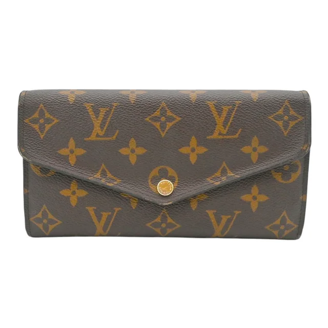 Louis Vuitton Monogram Sarah Wallet in Coated canvas from Clotheshorse Anonymous