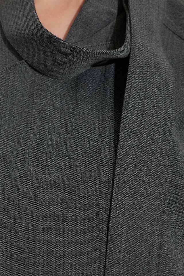 Victoria Beckham Scarf-Collar Zip Jacket, photo 4 of 4 from SENSER