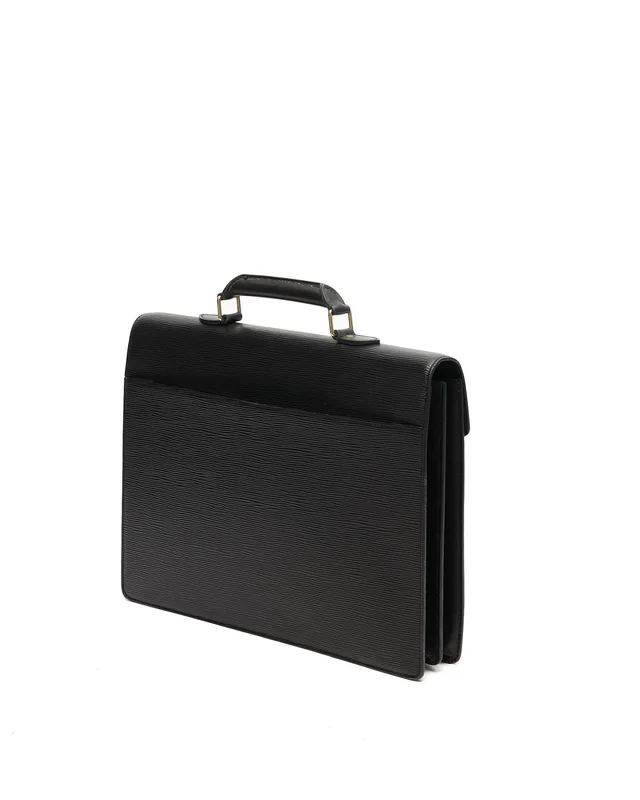 Louis Vuitton Epi Serviette Ambassador Business Bag in Leather from A Retro Tale, photo 3 of 9