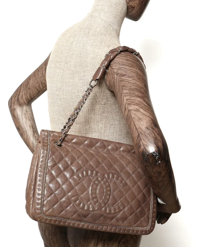 Chanel Coco Mark Istanbul Accordion Flap Bag in Leather from A Retro Tale, photo 11 of 11