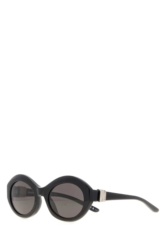 Balenciaga Klub Sunglasses — Black Exterior: Acetate in Black from HEWI