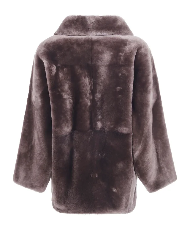 Blancha STRAIGHT MERINO SHEARLING JACKET, photo 2 of 3 from SENSER