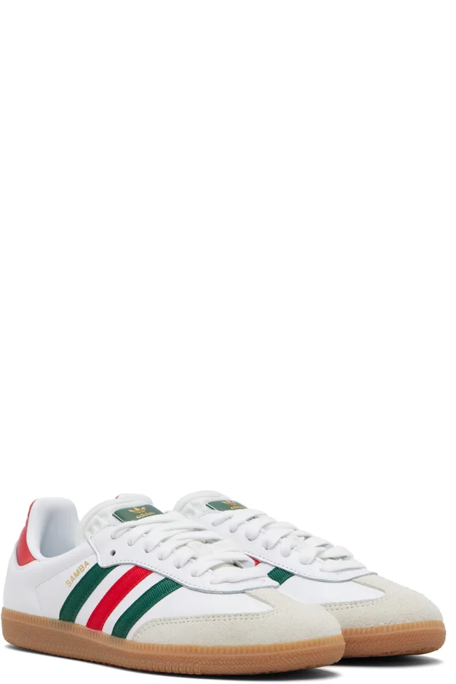 adidas Originals White Samba OG Sneakers, photo 4 of 5 from SSENSE