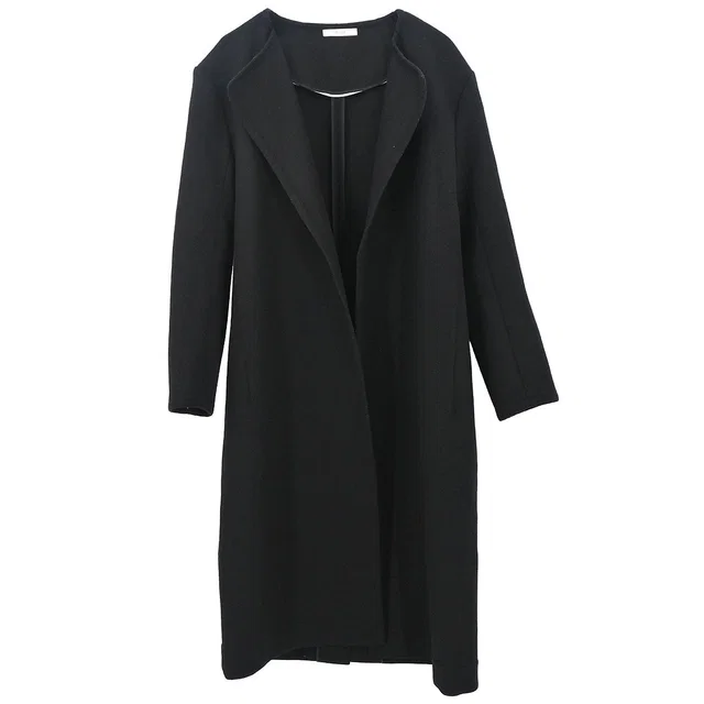 Celine Coat Black #34 in Black Cashmere from AMORE Vintage Tokyo