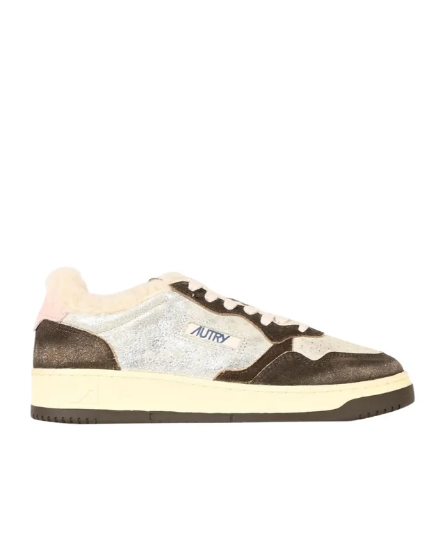 AUTRY Shearling Trim Low-Top Sneakers from SENSER, photo 1 of 1